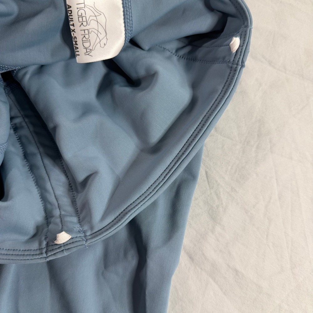 Tiger Friday Lola Cinch Leggings High Waisted Blue AXS Activewear Dance Yoga - Picture 7 of 8